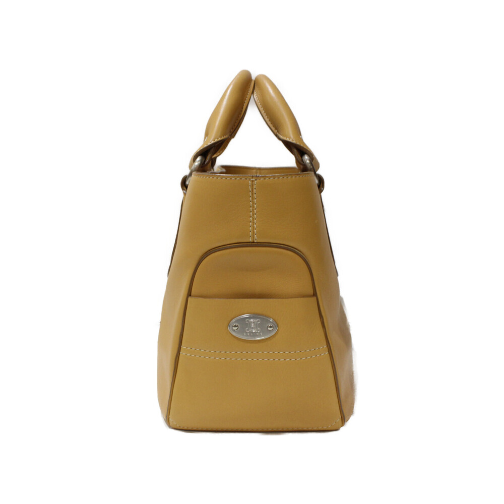 CELINE Boogie Bag Yellow Leather Handbag - Picture 3 of 7
